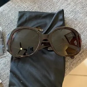 Celine | Accessories | Celine Max Triomphe Round Acetate  display picture 1